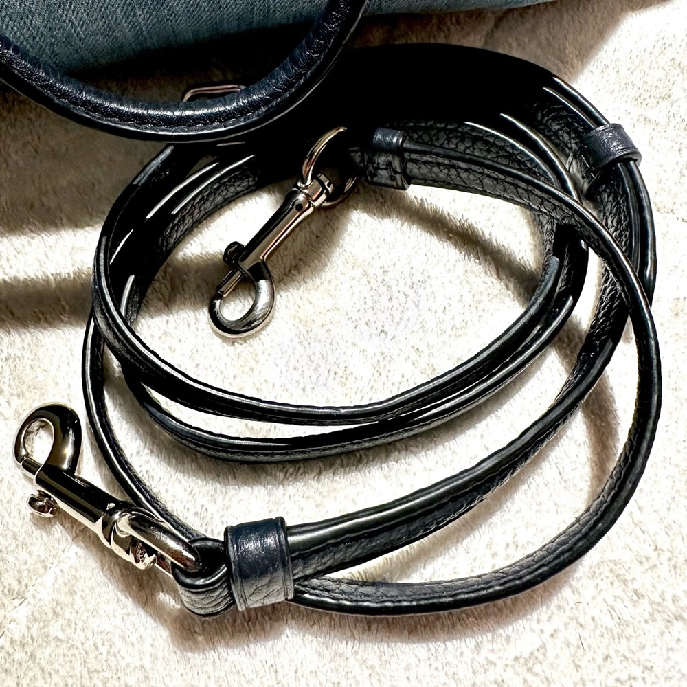 Coach Denim Prairie Satchel with Strap - Picture 11 of 16